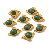 Alloy Glass Connector Charms FIND-WH0128-10C-MG-2