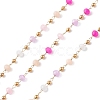 Handmade Glass Beaded Chains CHS-P016-45G-02-1