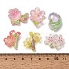 Plating Transparent Resin Cabochons RE-CBAA73D-03-3