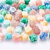 60Pcs 6 Colors Synthetic Coral Beads CORA-NB0001-01-4