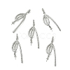 SHEGRACE Brass Micro Pave Cubic Zirconia Peg Bails Pin Pendants XGRQ5F599-815P-1