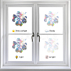 Waterproof PVC Laser No-Glue Stickers DIY-WH0321-49-4
