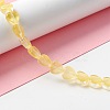 Transparent Glass Beads Strand GLAA-F112-03J-2