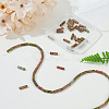 Natural Unakite Beads Strands G-OC0001-61-4