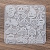 Pendant Silicone Molds AJEW-S041-04B-4