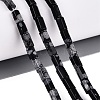 Natural Snowflake Obsidian Beads Strands GG-N002-01A-05-1
