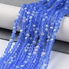 Imitation Jade Glass Beads Strands EGLA-YW0003-19B-11-2