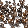 340Pcs 4 Style Natural Bronzite Beads G-LS0001-47-4