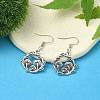 Tibetan Style Alloy Pendants TIBEP-YW0001-70-5