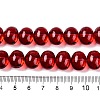 Transparent Electroplate Glass Beads Strands EGLA-N012-06A-4