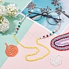 SUNNYCLUE 36 Strands 9 Colors ABS Plastic Cable Chains KY-SC0001-56-5