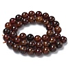Natural Africa Orange Garnet Beads Strands G-K365-F01-8mm-3