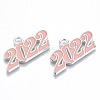 Alloy Enamel Pendants PALLOY-N160-001-04S-RS-1