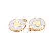 Alloy Enamel Pendants X1-ENAM-S121-181E-3