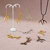 DIY Antler Shape Earring Making Kit DIY-SZ0009-11-5