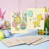 1 Set Unfinished Wood DIY Painting Pendant Decoration WOOD-SP0001-32-3