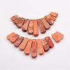 Natural Imperial Jasper Beads Strands G-P298-A01-2