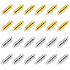 20 Sets 2 Colors Alloy Magnetic Clasps PALLOY-CJ0002-42-5