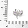 Brass Micro Pave Cubic Zirconia Charms KK-A300-01P-4