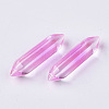 Glass Double Terminated Point Beads GLAA-S167-12-3