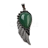 Natural Green Aventurine Big Pendants G-G112-02AS-01-1