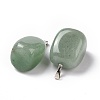 Natural Green Aventurine Pendants G-K302-B06-3