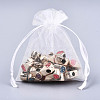 Organza Gift Bags with Drawstring OP-R016-9x12cm-04-4