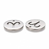 Tarnish Resistant 201 Stainless Steel Pendants STAS-Z001-B-05P-2