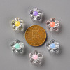 Transparent Acrylic Beads TACR-S152-06A-3