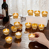 14Pcs Alloy Candle Holders AJEW-WA0004-41-3