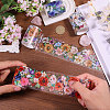 4Pcs 4 Colors PET Decorative Stickers DIY-PH0032-39-3