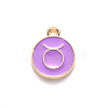 Alloy Enamel Pendants ENAM-S124-01A-01C-2