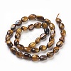 Natural Tiger Eye Beads Strands G-F575-01A-1