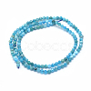 Natural Apatite Beads Strands G-E411-36-2mm-01-3