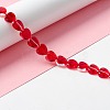 Transparent Glass Beads Strand GLAA-F112-03I-2