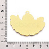 Rack Plating Alloy Enamel Big Pendants ENAM-N056-395F-G-3