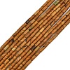Natural Wood Lace Stone Wooden Jasper Beads Strands GG-CBAED3F-A07-2