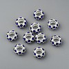 Alloy Rhinestone European Beads CPDL-H999-17-2
