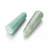 Natural Green Aventurine Pointed Beads G-I220-08-3
