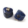 Dyed Natural Lapis Lazuli European Beads GG-CBA1AE1-03G-04-2