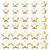 75Pcs 3 Styls Rack Plating Brass Beads KK-ME0001-97-1