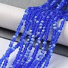 Imitation Jade Glass Beads Strands EGLA-YW0003-19A-26-2