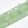Natural Green Aventurine Beads Strands G-S357-D01-05-1