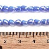 Electroplate Glass Beads Strands EGLA-D030-P4mm-B05-5