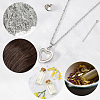 1Pc Stainless Steel Heart Pendant Urn Ashes Necklaces NJEW-CN0001-17P-6