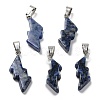 Natural Lapis Lazuli Pendants G-C057-01P-07-1