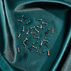 30Pcs 15 Style Cubic Zirconia Lip Rings EJEW-AN0003-65-5
