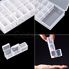 Polypropylene Plastic Bead Storage Containers CON-BC0004-88A-5