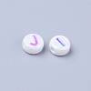 Opaque White Acrylic Beads MACR-S273-46-3