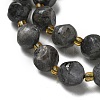 Natural Larvikite Beads Strands G-K387-A02-02-3